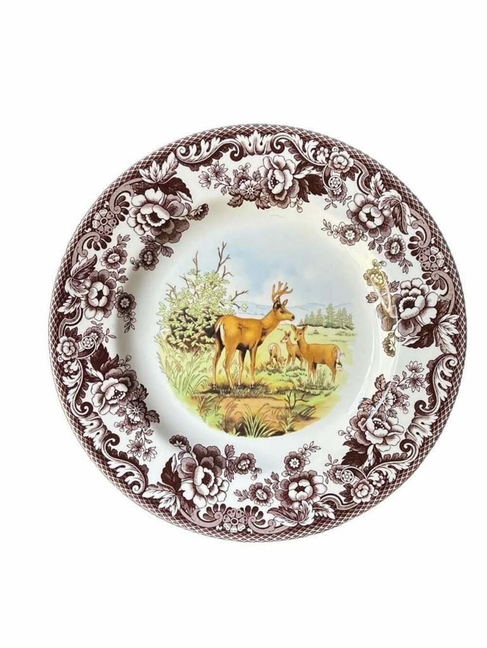 Spode Woodland Mule Deer Dinner Plate